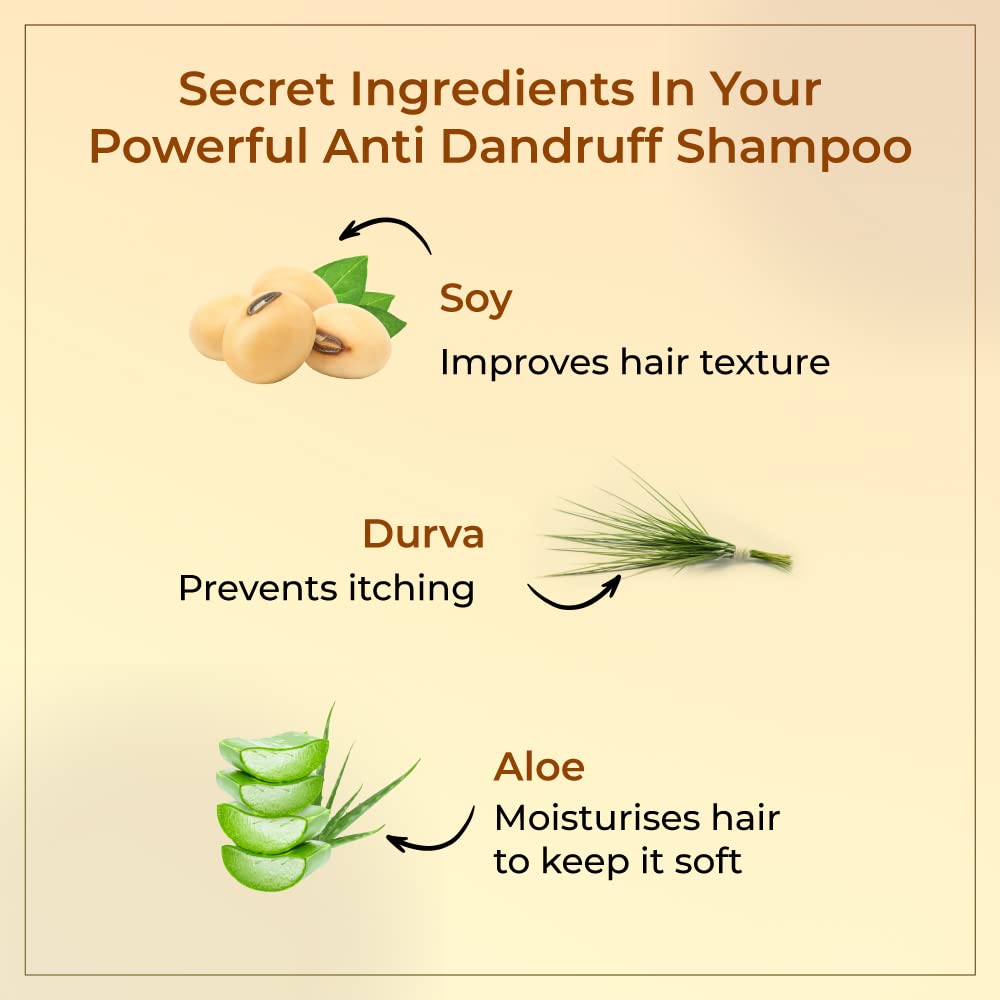 Vedix Vardara Deep Conditioning Anti Dandruff Shampoo For Women & Men | Shampoo For Dandruff & Dry Hair | 100 ml