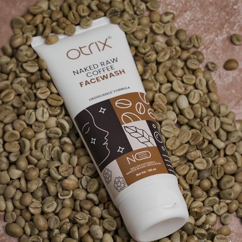 Otrix Naked Raw Coffee Face Wash –| Raw Coffee + Catechins | Exfoliating Cleanser to Revitalize & Nourish Dull Skin – For Men & Women – 100ml