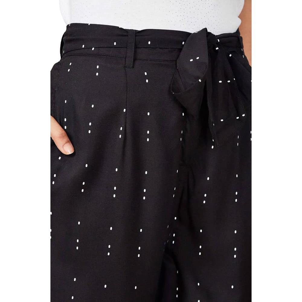 Infuse by Shoppers Stop Printed Viscose Full Length Womens Palazzo