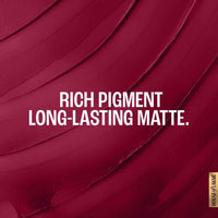 Lakmé Forever Matte Lipstick, Made With French Rose Oil Extracts, Red Crimson, 4.5G