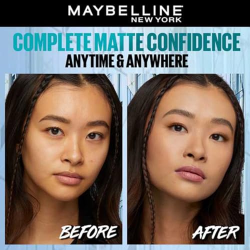 Maybelline New York Fit Me Shade 220 Natural Beige, Matte Compact Powder For Oily Skin, 8G - Powder That Protects Skin From Sun, Absorbs Oil, Sweat And Helps You To Stay Fresh For Upto 12Hrs.