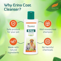 Himalaya Erina Coat Cleanser | Reduces Hairfall, Relieves | Itchiness and Promotes Healthy Skin | 450 ML | 1 Piece