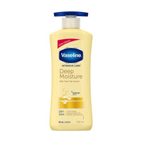 Vaseline Healthy Bright Complete 10 Body Lotion, Anti- Ageing Lotion With Vitamin B3, Aha, Pro-Retinol, 400 ml & Vaseline Intensive Care Deep Moisture Nourishing Body Lotion 400 ml