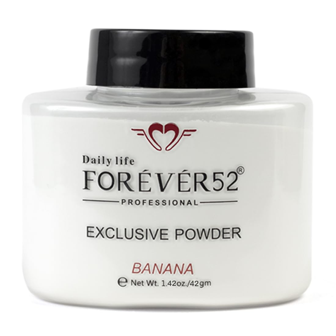 Daily Life Forever52 EXCLUSIVE BANANA Makeup Setting Loose White Powder Long-lasting Coverage Reduces Shine, Matte Finish Look- FBE002