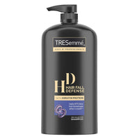 Tresemme Hair Fall Defence Shampoo, With Keratin Protein, Upto 97% Less Hair Breakage, 1 Ltr & TRESemme Keratin Smooth Conditioner 190 ml