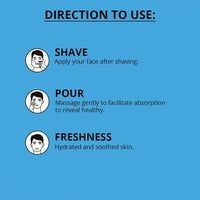 Mancode After Shave Balm (100gm) | Post Shave Treatment | Soothes Skin Irritation | Hydrating Closes Pores | Lemon Oil Aloe vera Turmeric Chamomile Oil No Alcohol (Pack of 1)