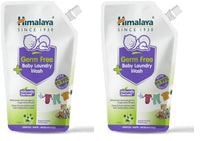 Himalaya Germ Free Baby Laundry Wash 1 L Pouch Liquid, White, (7004801) (Pack of 2)