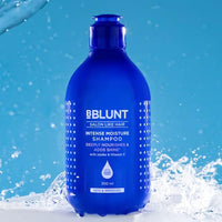 BBLUNT Intense Moisture Shampoo with Jojoba and Vitamin E for Dry & Frizzy Hair - 300 ml