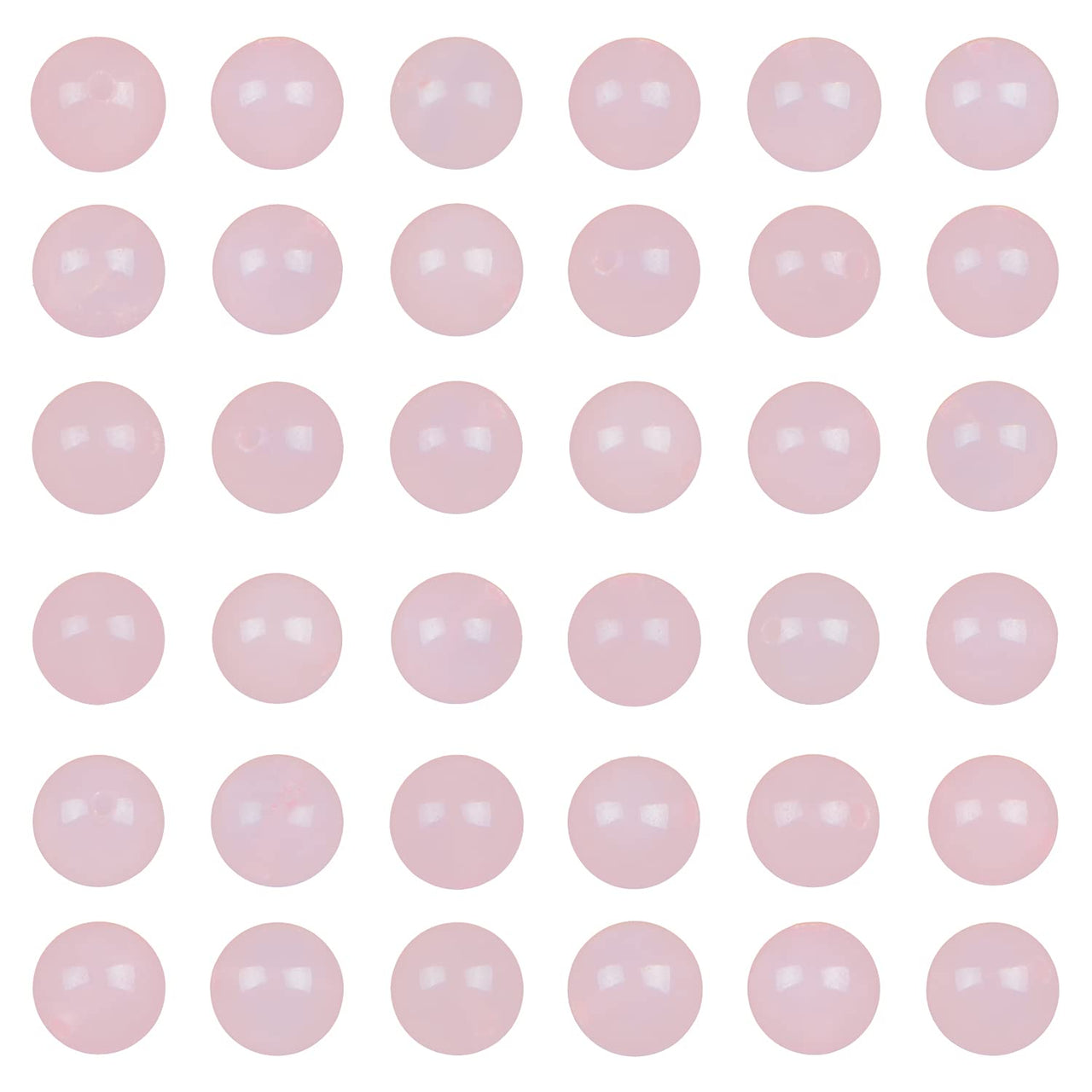 Bymitel 210pcs Natural Crystal Beads Stone Gemstone Round Energy Healing Loose Beads with Stretch Cord for Jewelry Making Bracelets Anklets (Rose Quartz, 4mm 210pcs) Rose Quartz