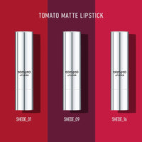FLiCKA Tomato Bullet Matte Lipstick (Pack Of 3) | Hydrating, Moisturizing, Upto 6Hrs Long Lasting| Transfer & Smudge Proof Lipsticks For Women, Shade - 10