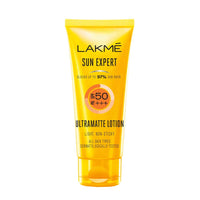 Lakmé Sun Expert SPF 50 Ultra Matte Lotion, 100 ml and Lakmé Blush & Glow Kiwi Freshness Gel Face Wash, with Kiwi Extracts, 100g