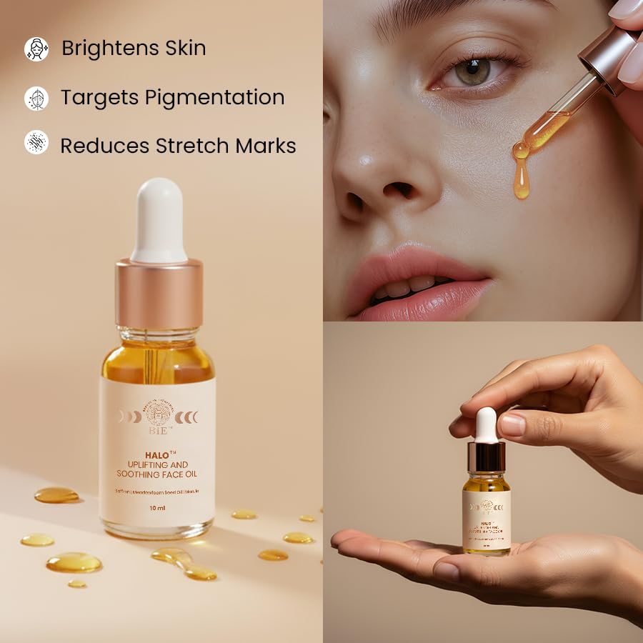 BiE Anti Pigmentation Kit | Treats Pigmentation, Melasma, Dark Spots & Ageing Spots | 3 pcs - O2 WOW Mask, Halo Face Oil, Superpower Eternal Youth Cream | Unisex