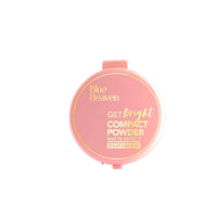 Blue Heaven Get Bright All Skin Compact Powder For Women With Spf Sun Protection, Non Sticky, Oil Free, Matte Finish Light Weight Formula, Caramel,16 Grams