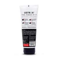 Ustraa Power Face Wash - 200g - Energize and De-Tan | Dermatologicallyl Tested | Effective Tan Removal | Removes Dead Skin, Brightens Skin, Refresh & Recharge, NO SLS, No Paraben