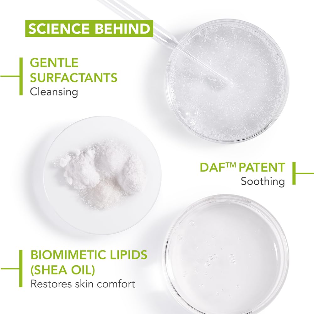 Bioderma Sebium Hydra Cleanser with Glycerin | Friction-Less Cleansing | 24H Comfort and Hydration | Acne Prone Sensitive Skin, 200 ml