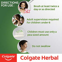 Colgate Herbal Oral Care Toothpaste, Goodness of Natural Ingredients for Healthy Teeth, 200g