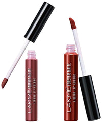 Lakmé Forever Matte Liquid Lip Colour, Nude Dream, 5.6ml & Lakmé Forever Matte Liquid Lip Colour, Red Cherry, 5.6ml