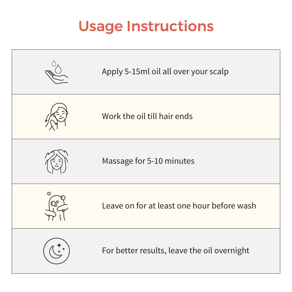 Vedix Vapra Root Stimulating Ayurvedic Hair Oil | Hair Growth Oil With Chamomile + Indian Licorice + Onion Hair Oil - Customized Anti Hair Fall Control Oil - 100ml