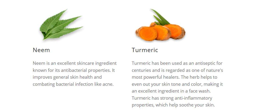 Himalaya Purifying Neem Face Wash, 400 ml And Himalaya Tan Removal Orange Face Wash, 100ml