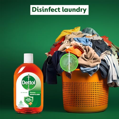 Dettol Antiseptic Liquid for First Aid, Surface Disinfection and Personal Hygiene, 1300ml