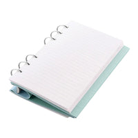 Filofax Clipbook, Classic Refillable Notebook, Duck Egg, Personal (6.75 x 3.75