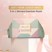 Dermafique Gift Travel Essentials-A Smart Skincare Routine Gift Set of 5, Face Wash, Face Cream, Sunscreen, Body Wash, Body Lotion For Women & Men, Dermatologist Tested, Best Birthday Gift Item by ITC