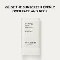 The Face Shop The Therapy Sunscreen Stick SPF50+ PA++++, Water Resistant, UVA/B Protection