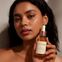 BiE Halo Uplifting & Soothing Face Oil | Pure Saffron Facial Oil | Brightens Skin, Targets Pigmentation & Wrinkles, Stretch Marks | For Dry to Normal Skin | Non Greasy & Pure Kumkumadi Tailam | Unisex | 10ml