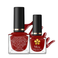 Olivia Nail Paint for Glossy Finish - 5ml (11 Maroon Macaron)