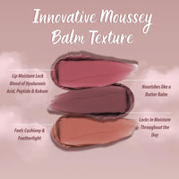 Lamior Cloud Blur Matte Stick | Combo of 3 | Ultra Blurring Mousse Stick | 14 Hrs Stay | Feels Like Balm | Hydrating & Lightweight | Enriched with Hyaluronic Acid, Peptides & Caffeine | Vegan