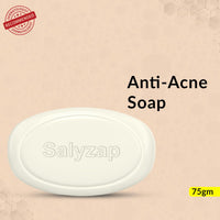 Fixderma Salyzap Soap with Salicylic Acid, Tea Tree Oil & Vitamin E | Acne Soap for Acne-Prone & Oily Skin (75, Salicylic Acid)