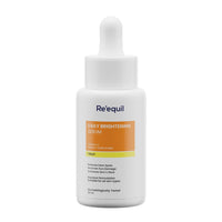 RE' EQUIL Daily Brightening Serum | 10% Vitamin C Serum | Reduces Dark Spots | Reverses Sun Damage | Enhances Skin's  Glow | For All Skin Types | 25 Ml