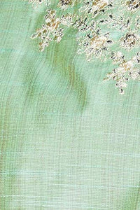 BIBA Womens Round Neck Slub Palazzo Suit