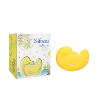 Softsens Assorted Pack of 4 Kids Soap | Gentle & Nourishing with Shea Butter & Milk Cream | Dermatologist Tested and Approved (75gm)