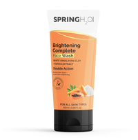Spring H2O Papaya Face Wash | Hydrating Daily Cleanser for Acne-Prone | All Skin Types | Gentle Exfoliating, Soothing | Brightening Face Wash