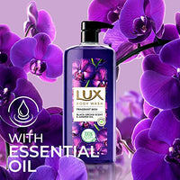 Lux Body Wash Fragrant Skin Black Orchid Scent & Juniper Oil Supersaver Xl Pump Bottle With Long Lasting Fragrance, Glycerine, Paraben Free, Extra Foam, 750 Ml