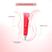 SIRACILT ACNE Cream with Azelaic Acid and Niacinamide, Anti-bacterial action, Reduces sebum levels & clogged pores, Gentle exfoliation of dead skin cells, Paraben & Sulphate Free - 15gm