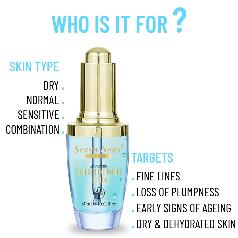 Seven Seas 3 in 1 Skin Serum for Spotless Glowing Skin Anti-Aging Serum
