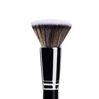 PAC Makeup Kit Foundation Brush | Synthetic Bristle Makeup brush | Face Brush for Cream, Liquid And Powder Formulation | Medium Coverage Application | Black - 1 Brush