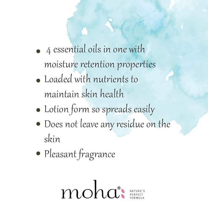 moha: Moisturizing Lotion (200 Ml) Moisturizing Lotion For Face & Body With Free Aloe Vera Gel 100 Ml (Combo of 2)