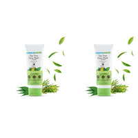 Mamaearth Tea Tree Natural Face Wash for Acne & Pimples Wash 100 ml - For Normal & Dry Skin (Pack of 2)