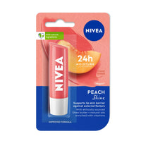 NIVEA Lip Balm, Fruity Peach Shine,4.8 g (Pack of 1)