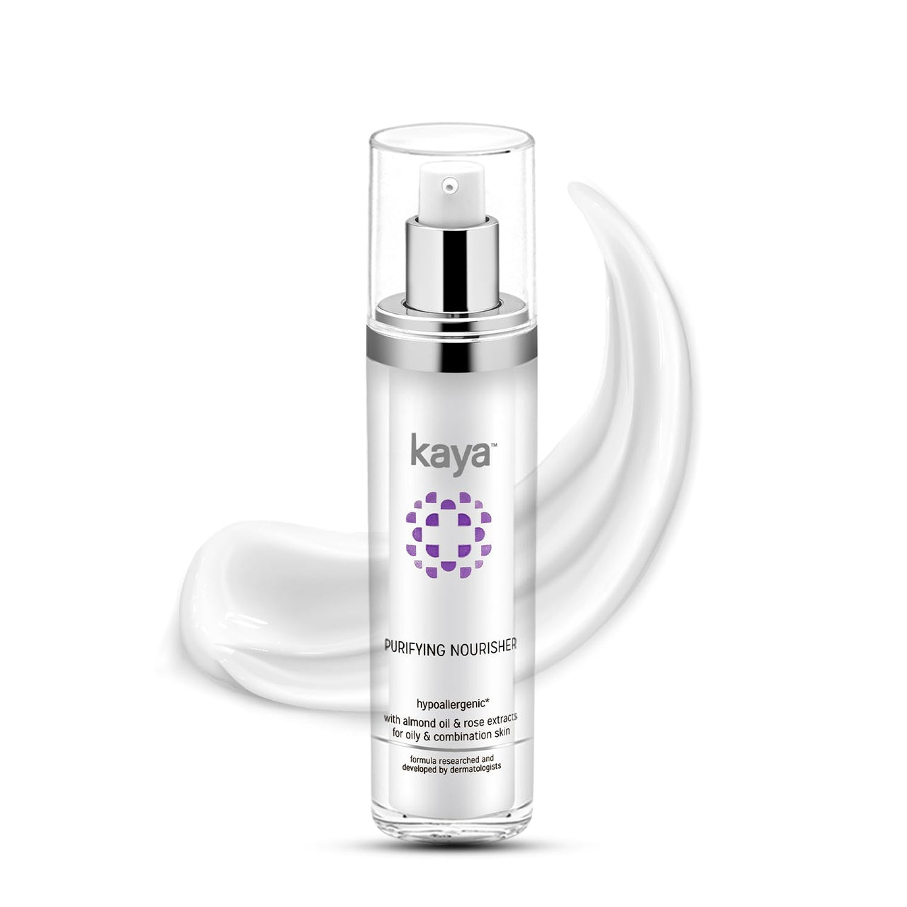 Kaya Acne Care Purifying Nourisher, Gentle/light/non-greasy daily Moisturizer for oily & pimple prone skin, 50 ml