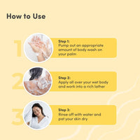 Mylo Ubtan Body Wash for Skin Brightening & De-Tanning- 275 ml- SLS & Paraben Free Body Wash I Both for Men & Women