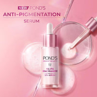 POND's Bright Beauty Anti-Pigmentation Serum For Flawless Radiance, 12% Gluta-Niacinamide Complex, Reduces Pigmentation, 28 Ml