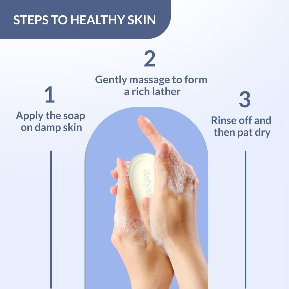 Fixderma Salyzap Soap with Salicylic Acid, Tea Tree Oil & Vitamin E | Acne Soap for Acne-Prone & Oily Skin | Soap for Treating Acne | Paraben Free - 150gm (Pack of 2)