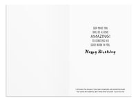 DaySpring - Tony Evans - You Were Made for a Purpose - 4 Design Assortment with Scripture - 12 Birthday Boxed Cards & Envelopes (18562)