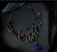 FASHEWELRY 12Pcs Teardrop Stone Pendants Water Drop Healing Crystal Quartz Chakra Gemstone Rock Charms Random Mixed for Necklace Jewelry Making Hole: 6x2mm 6-Mixed Color-Teardrop-Random