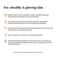 Himalaya Wellness Neem, 60 Tablet | Pure Herbs for Skin Wellness