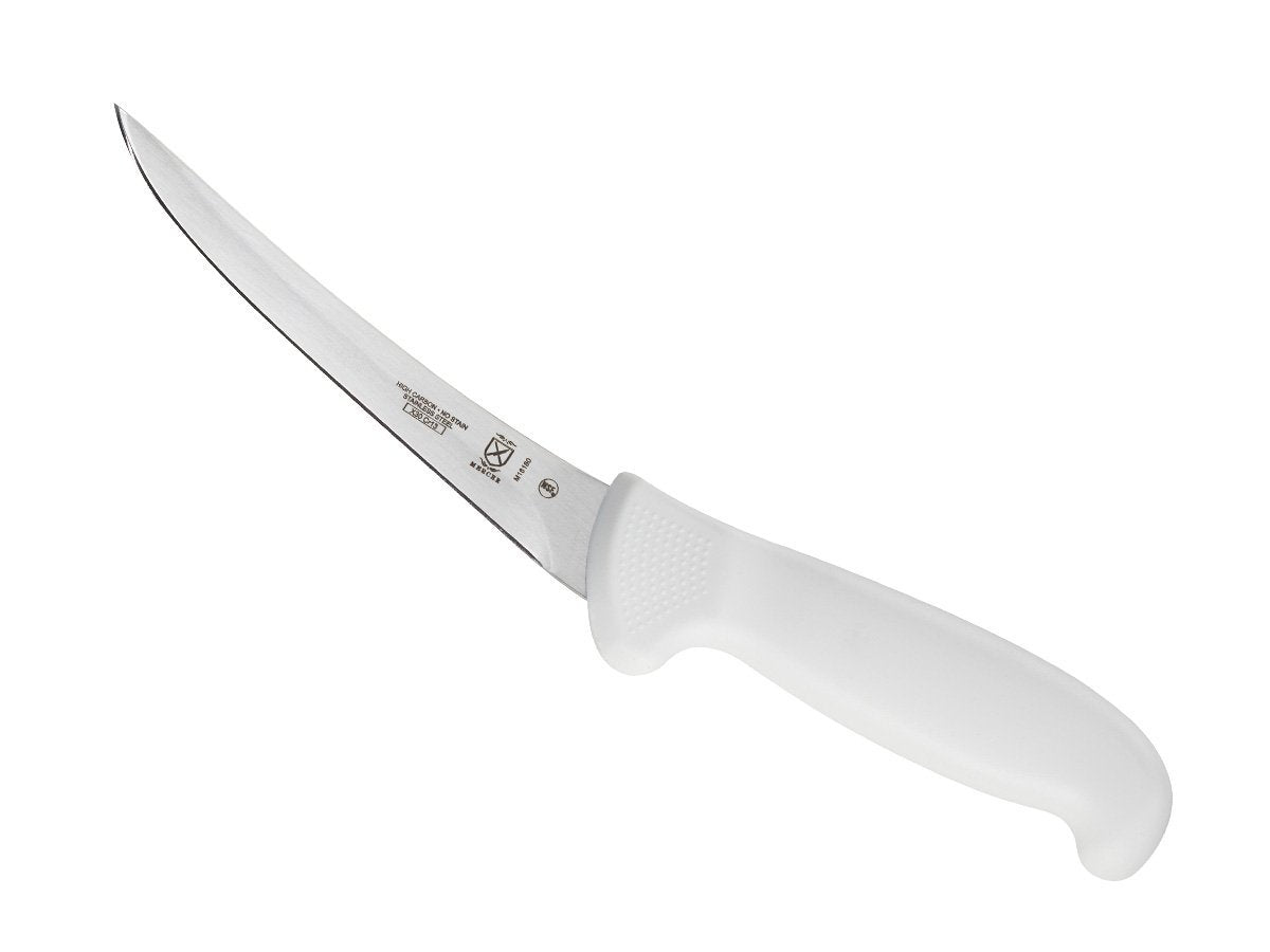 Mercer Culinary Ultimate White, 6 inch Curved Boning Knife 6" Curved Boning Knife